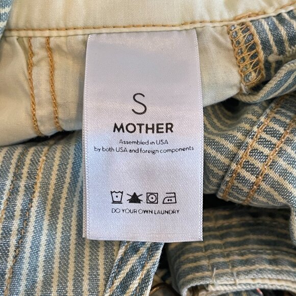 Mother denim straight leg overalls - Picture 4 of 4